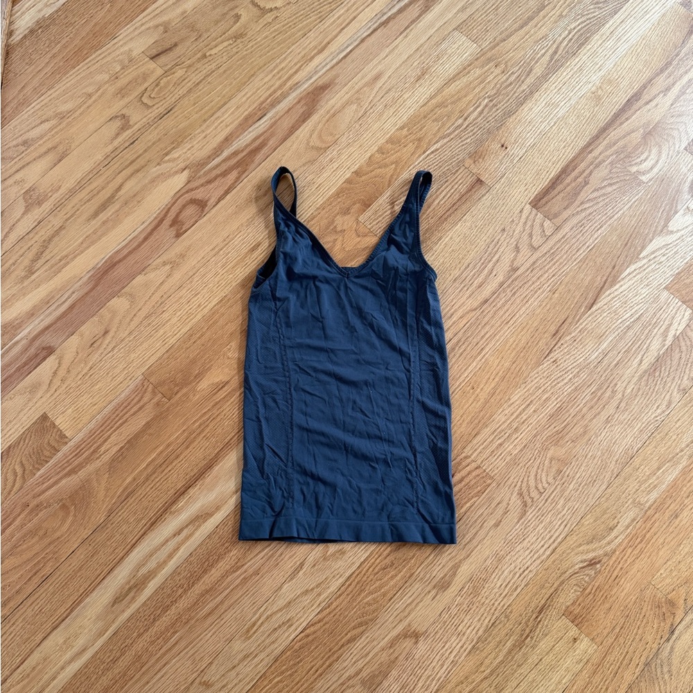 Spanx gray tank top size S